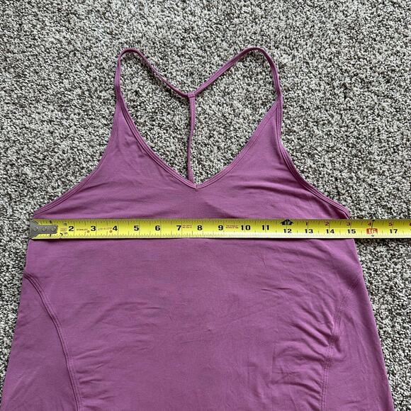 Lululemon mauve purple sleeveless tie back spaghetti strap tank top - Picture 8 of 9
